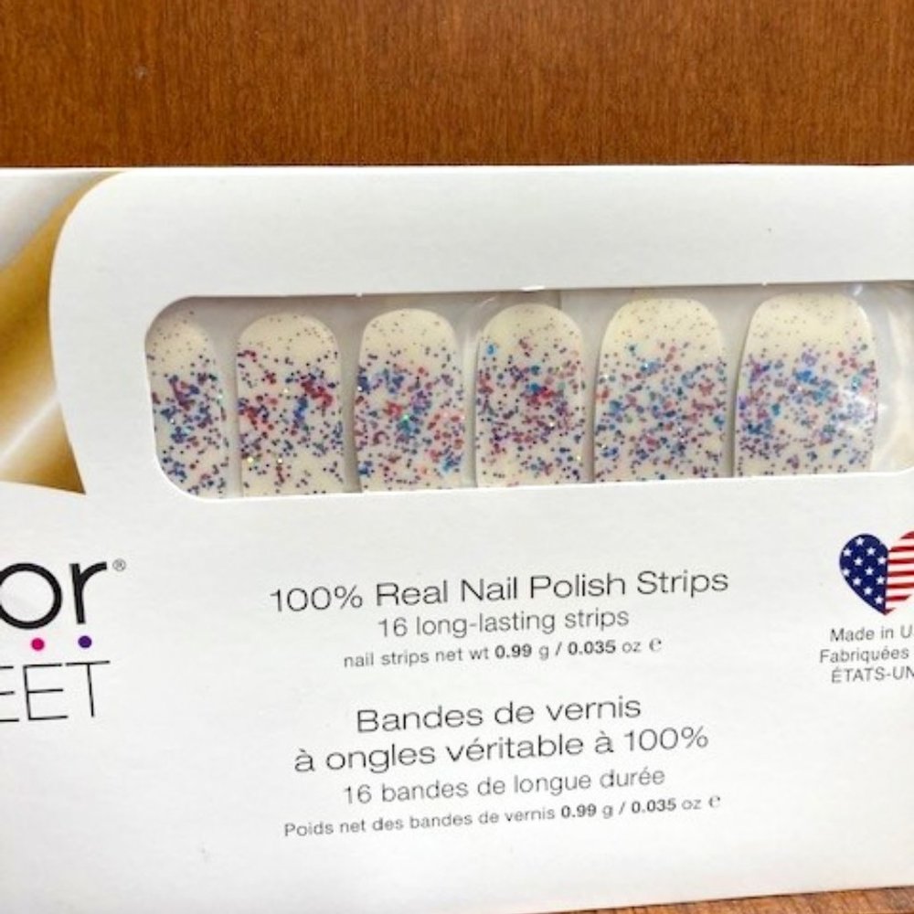 LESS BITTER MORE GLITTER nail strips
